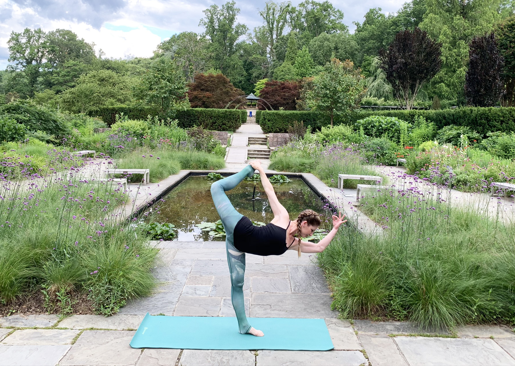 Yoga at Brookside Gardens