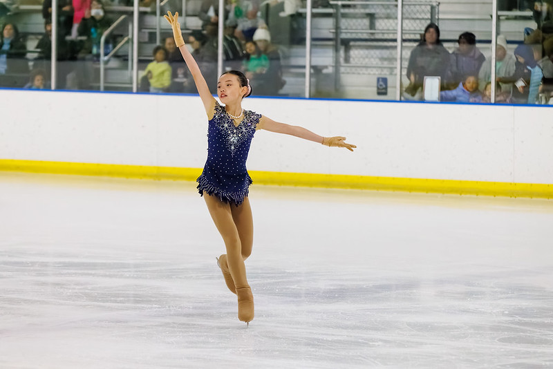 figure skater performing