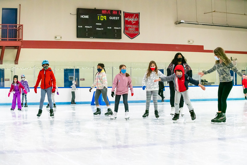 Friday Public Ice Skating Sessions Wheaton Ice Arena Montgomery Parks