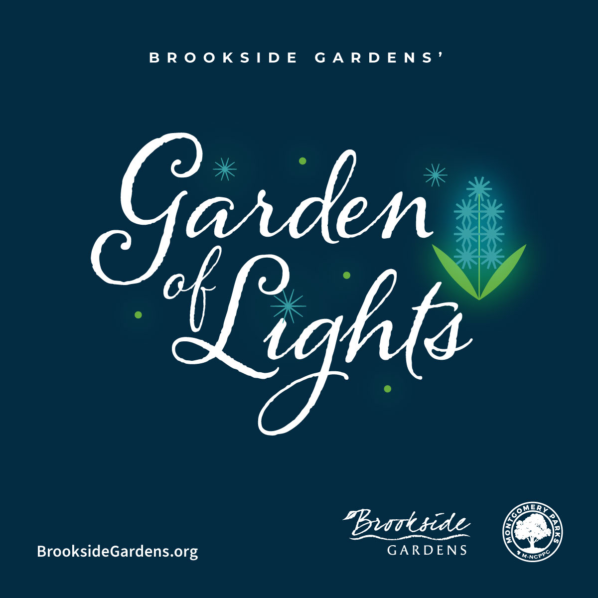 logo garden of lights