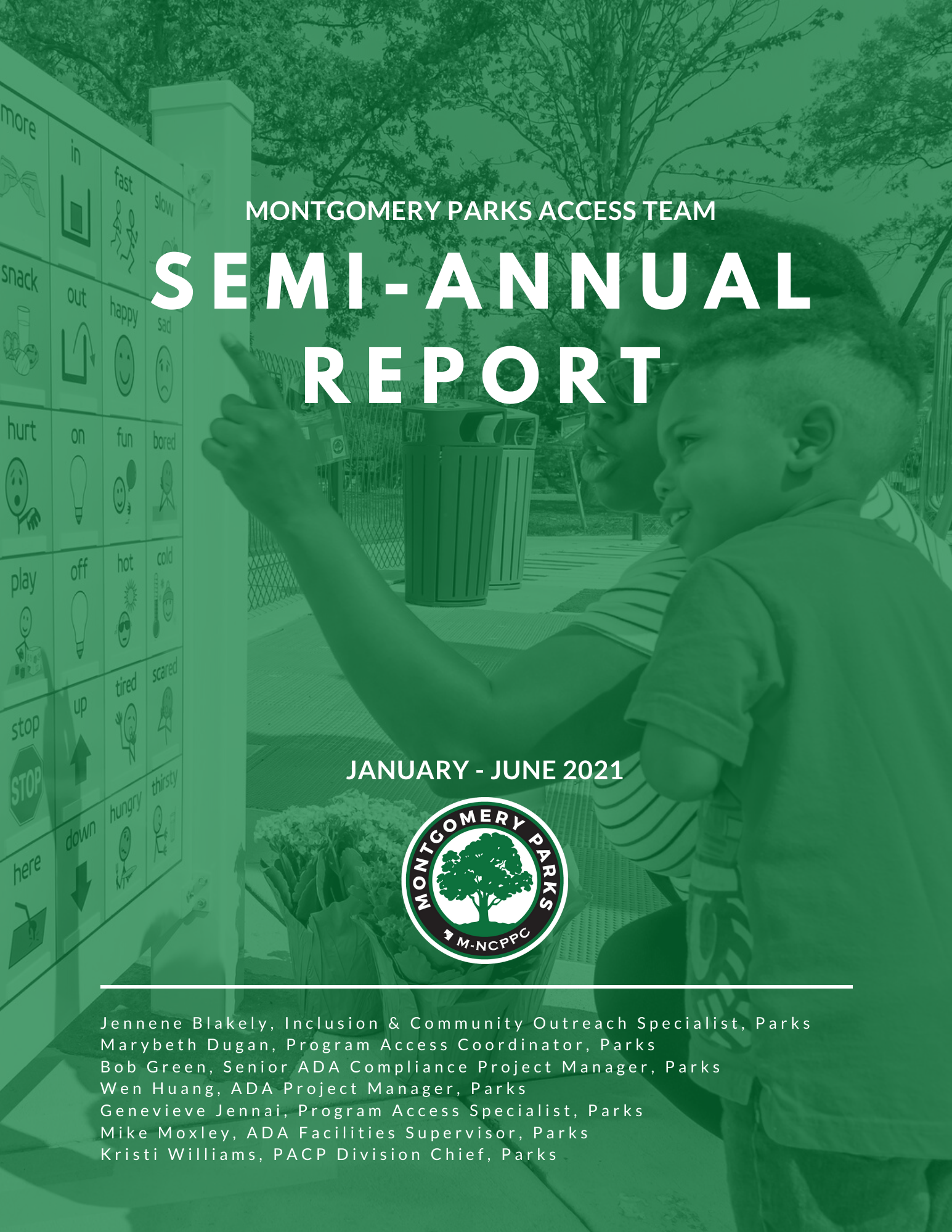 Cover of Access Team Semi-Annual Report