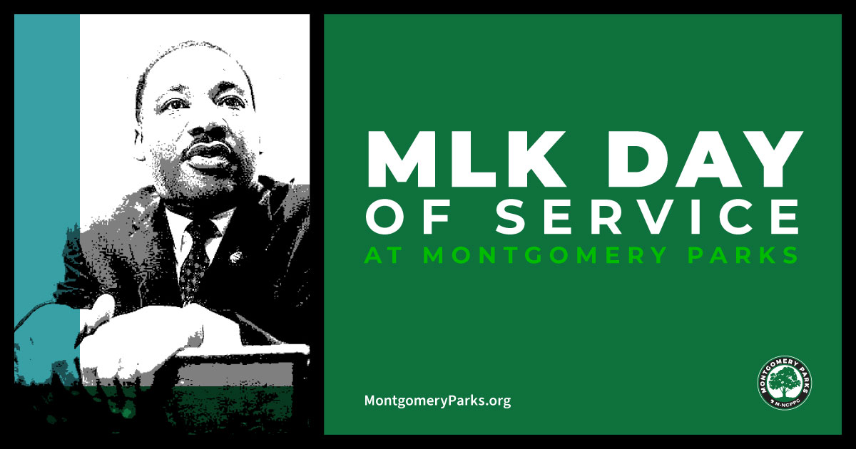 MLK Day of Service at Montgomery Parks.