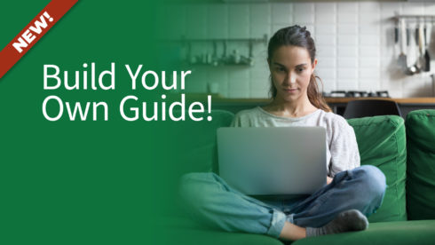 Build Your Own Guide Banner - Woman at Computer