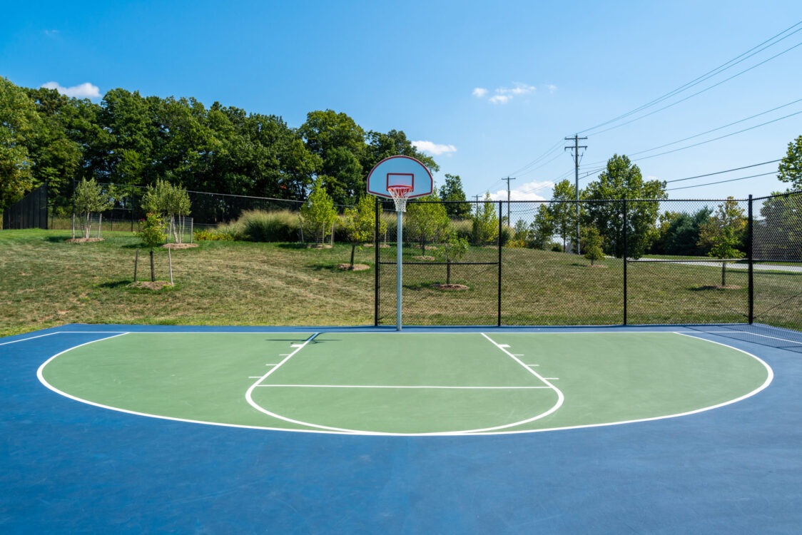 basketball court Piedmont Woods Local Park