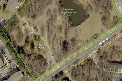 Aerial Map of Edgewood Park