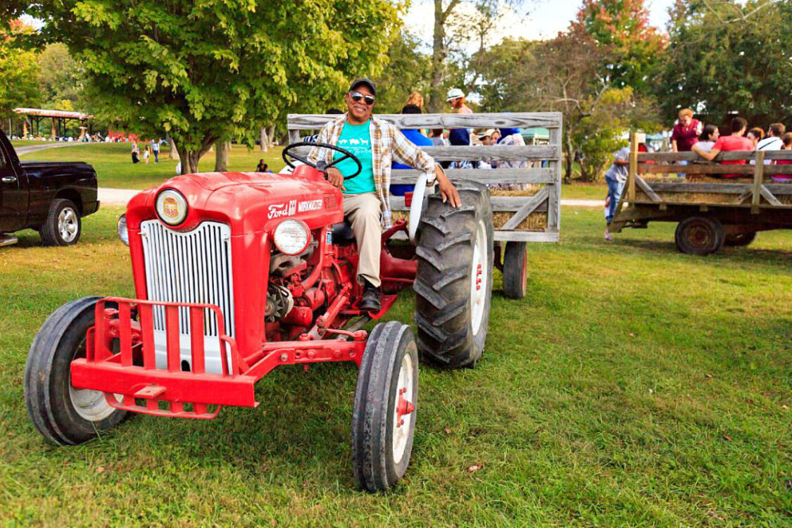 Tractor Pull at Annual Harvest Festival