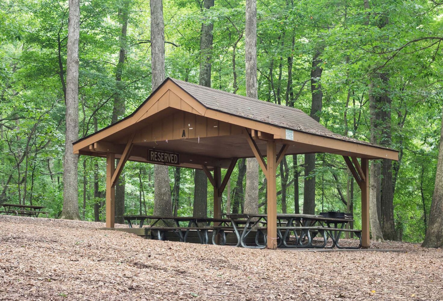 picnic shelter rock creek regional