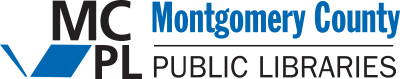 logo Montgomery County Public Library text