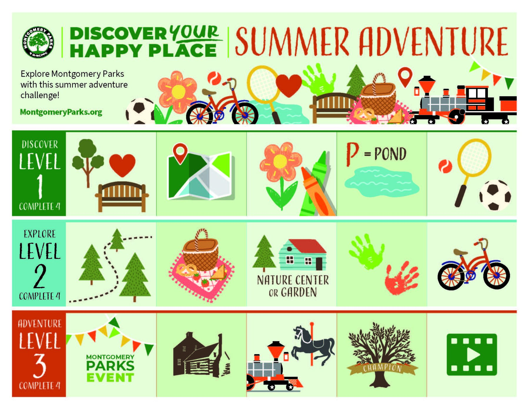 Summer Programs 2023 by M-NCPPC, Department of Parks & Recreation