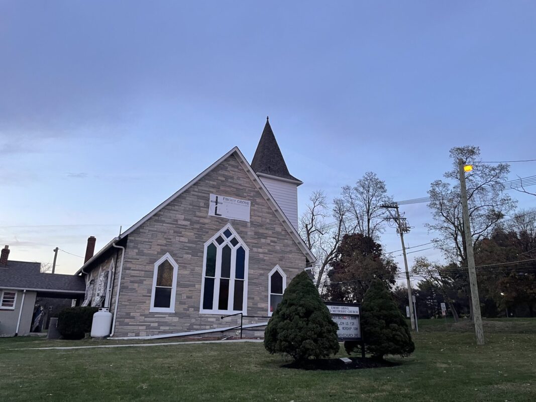 Emory Grove United Methodist Church (est. 1874), 2023 Courtesy M-NCPPC
