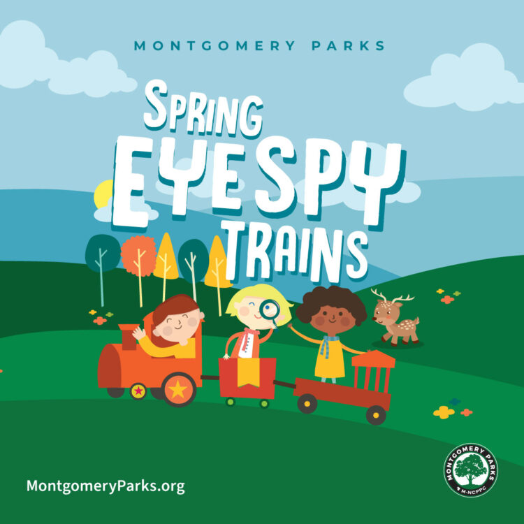 Spring Eye Spy Trains