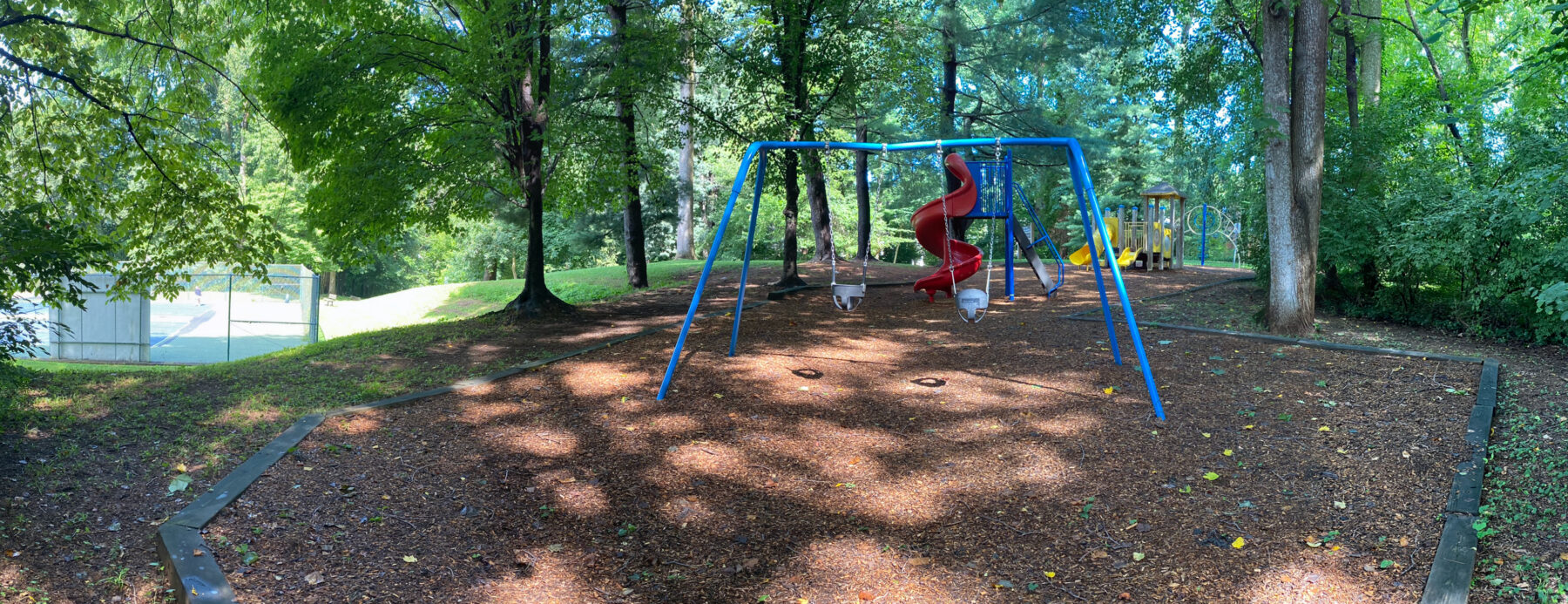 Merrimac Neighborhood Park swing set and playground 