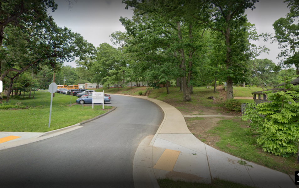 parking lot for macdonald knolls school 