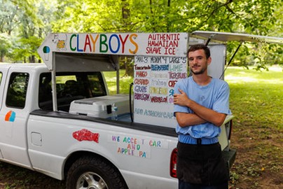 food trucks clayboys shave ice
