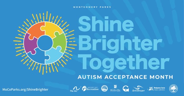 event branding shine brighter together autism acceptance month