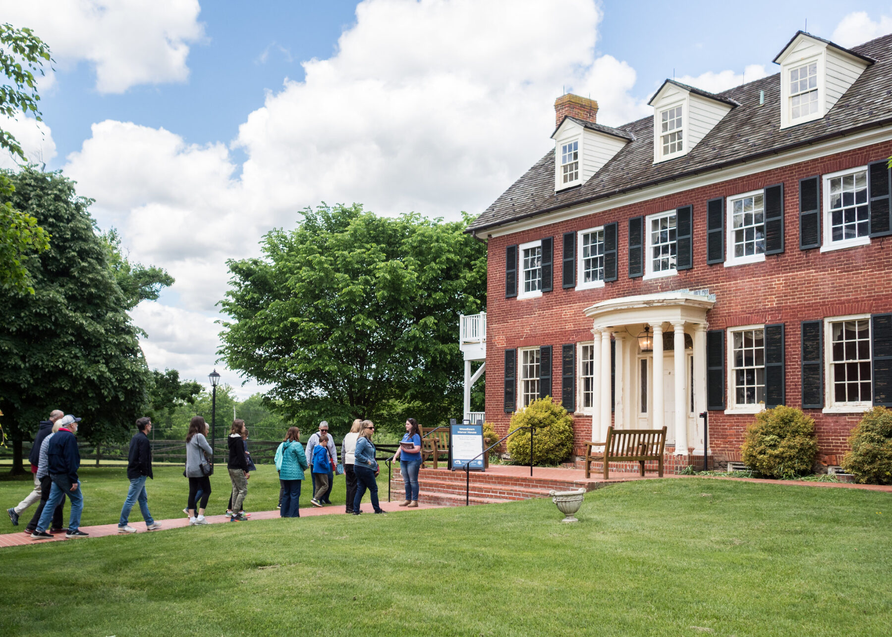 Woodlawn Manor House – Exterior – May 2024 – Group Tour
