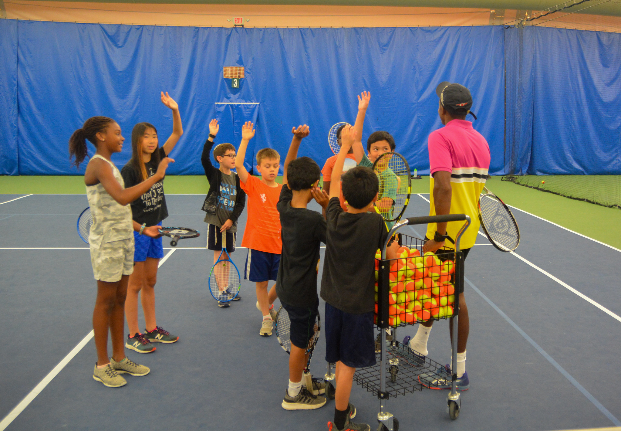 tennis camp at wheaton indoor tennis