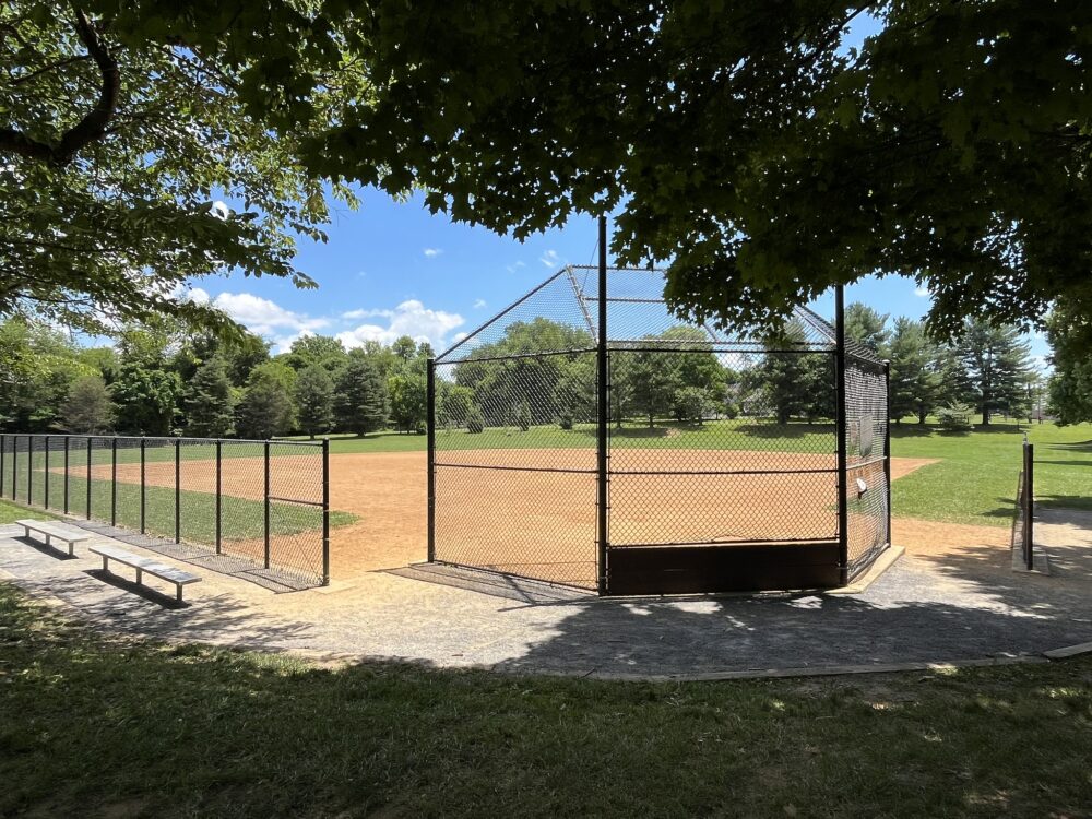 baseball field at Darnestown Local Park