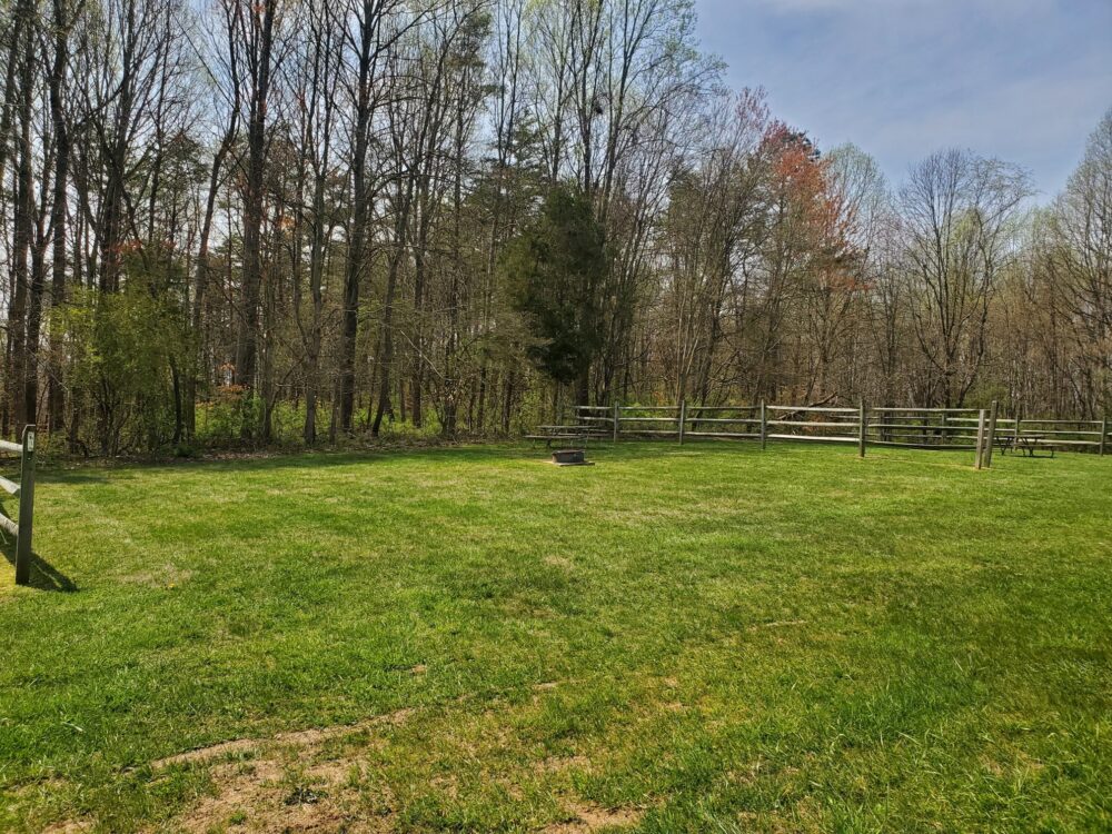 Equestrian campsites at little bennett regional park