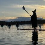 witchy paddle silhouette