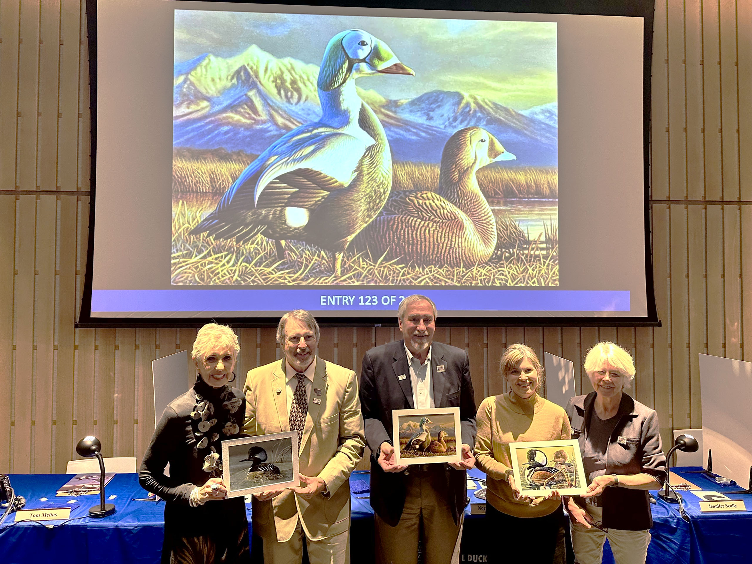 Judges for the Federal Duck Stamp Contest