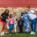 Harvest Festival – Agricultural History Farm Park – October 2024 – Family Group Photo – Barn Exterior