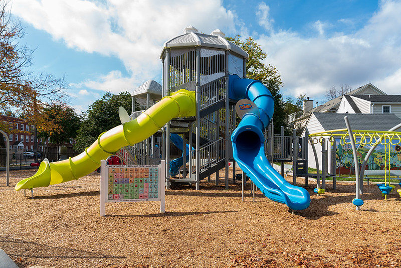 Playground at Caroline Freeland Urban Park