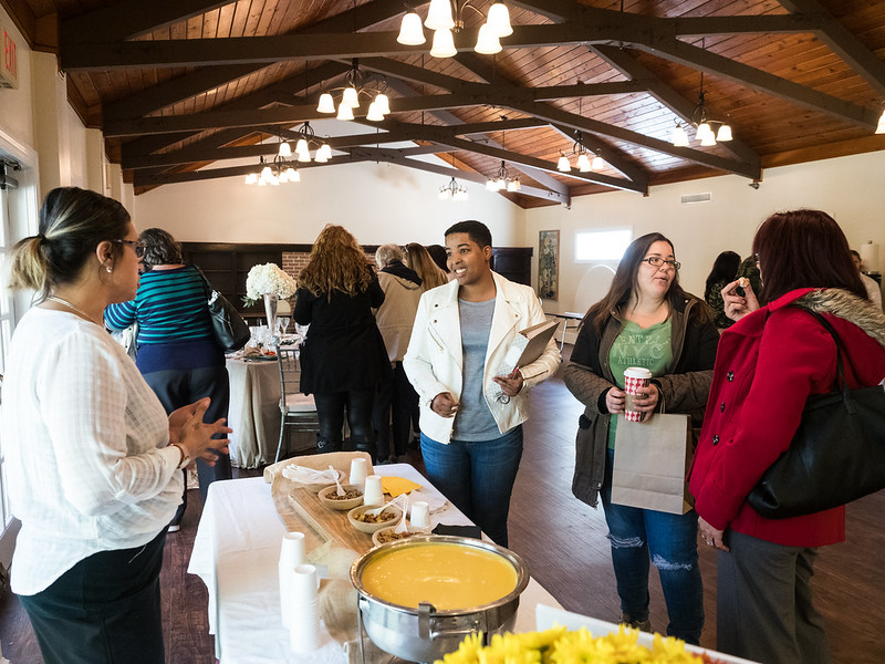 Upcycled Wedding Fair – Rockwood Manor – 2018 – crowd photo