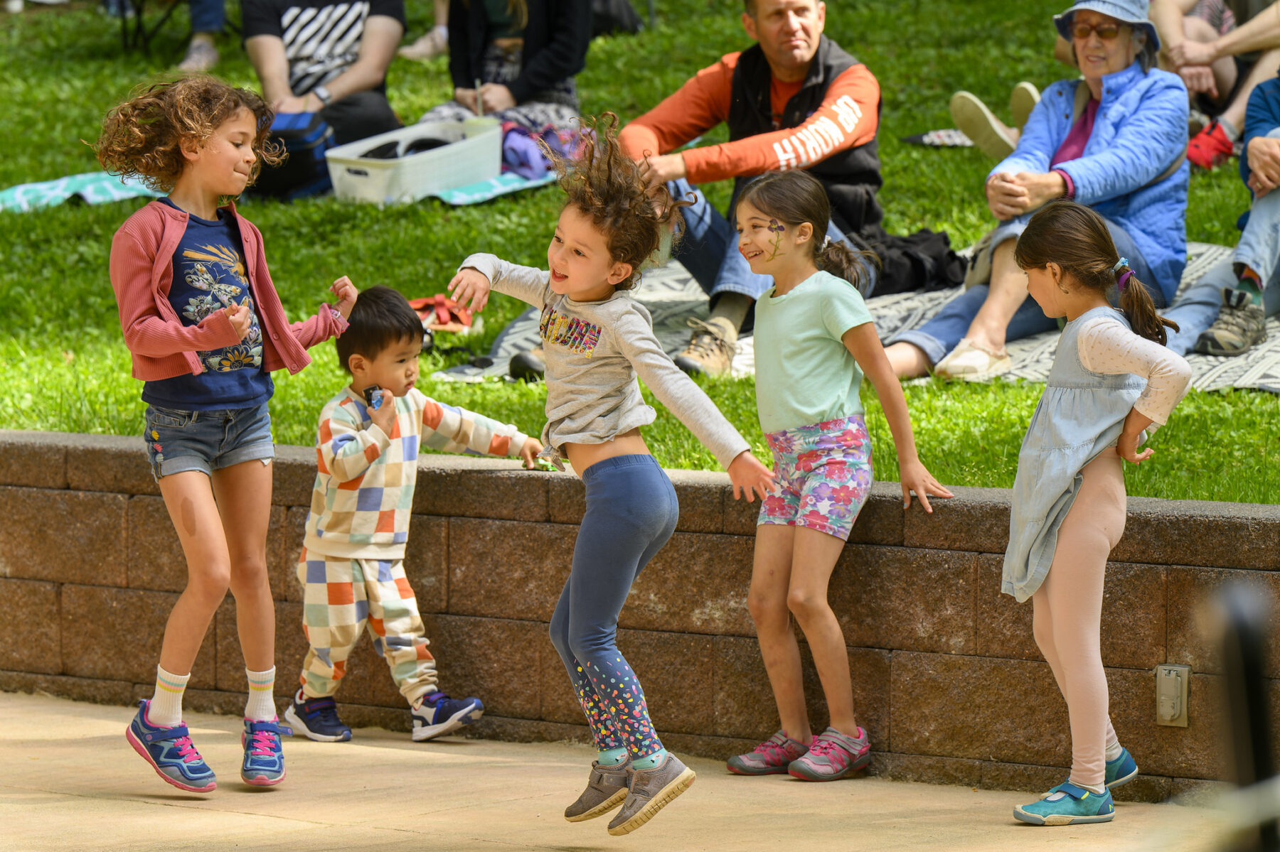 Children dancing