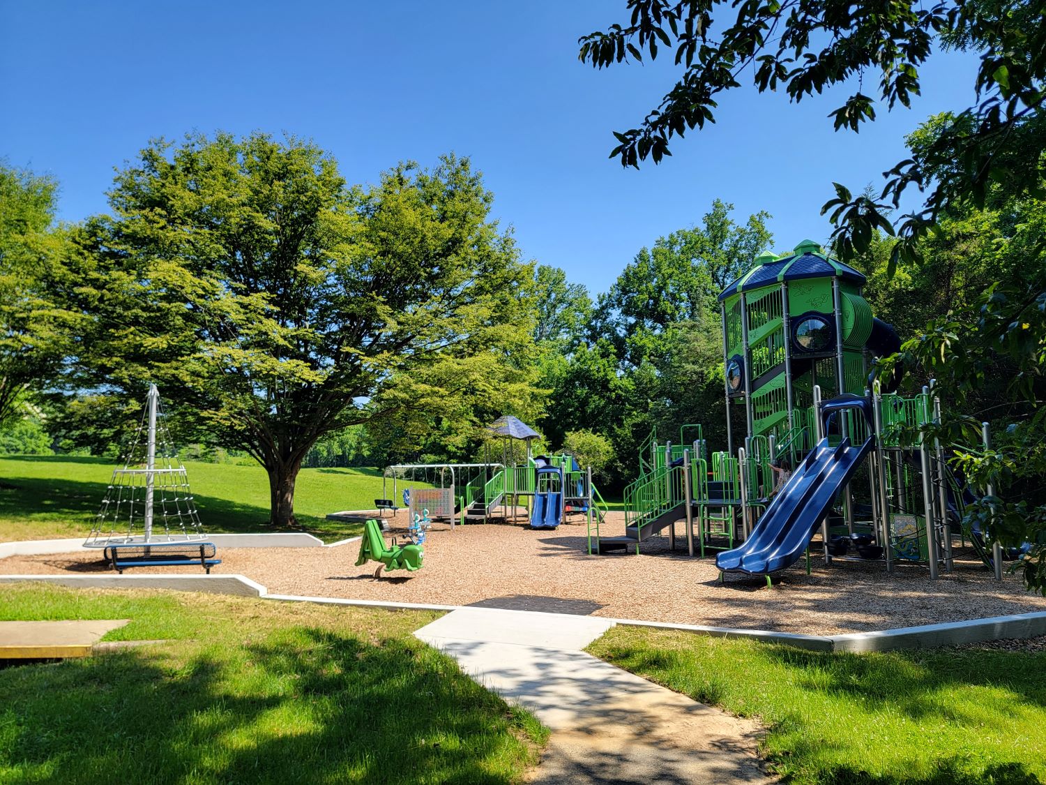 Image of new playground at Olney Manor Recreational Park