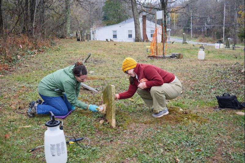 staff cemetery preservation workshop