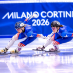 Speedskater photo courtesy of Potomac Speedskating Club