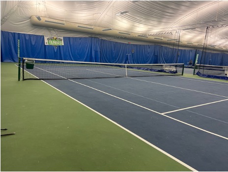 Indoor tennis courts