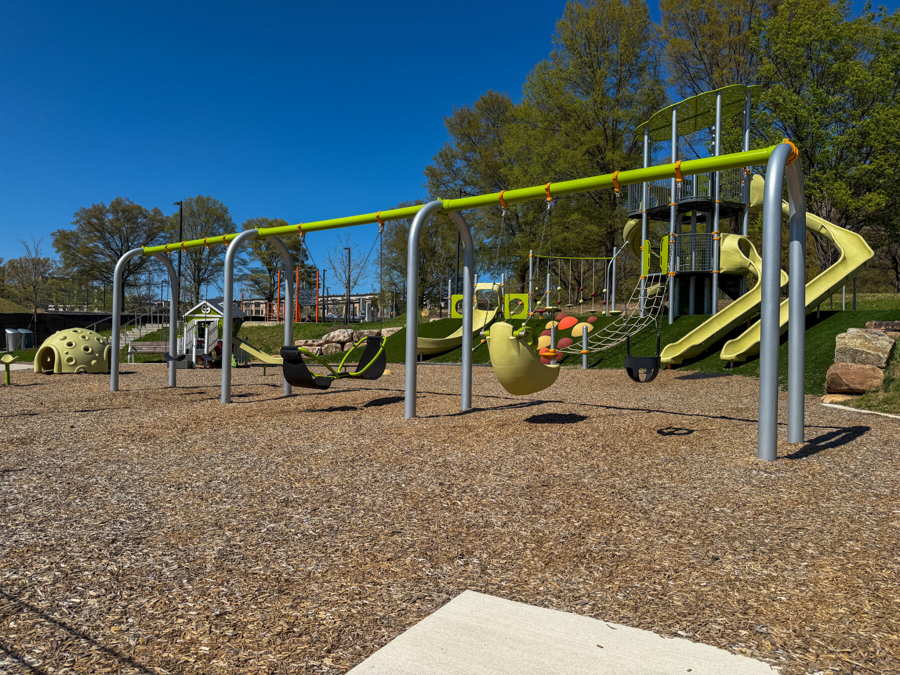 swings and playground