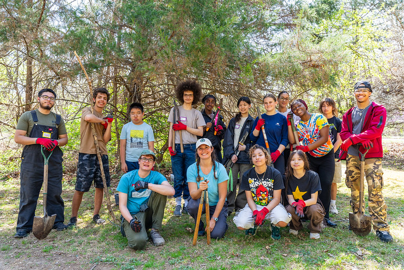 A group of volunteers