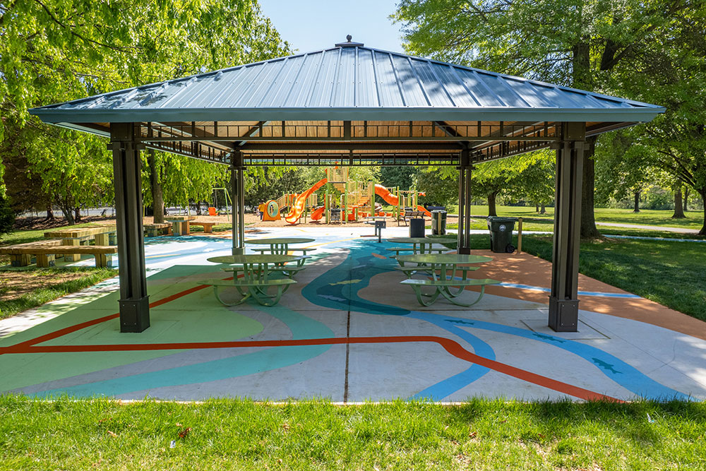 Waters Landing Local Park Picnic Shelter