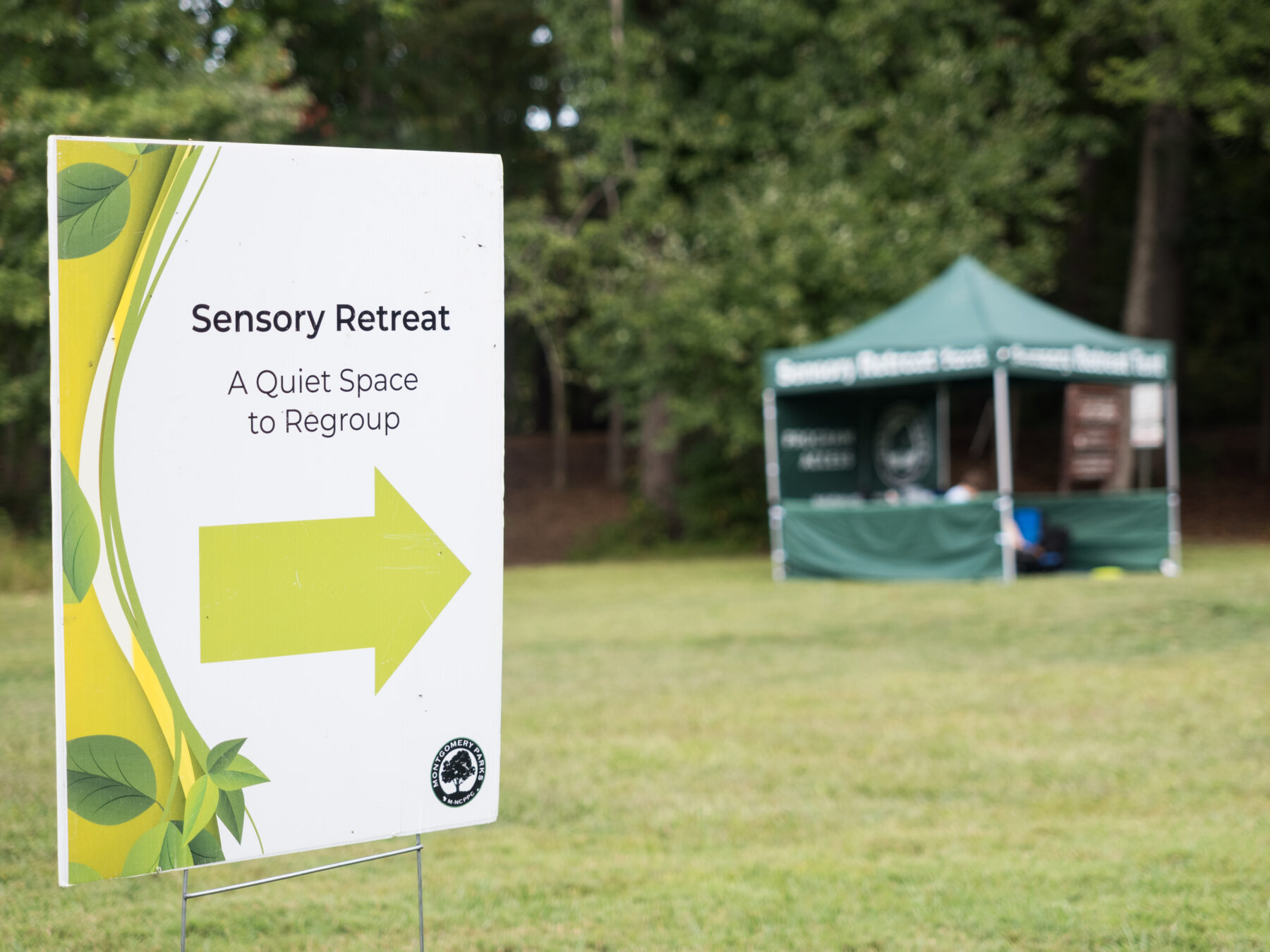 Sensory Retreat Tent at Ale Trail
